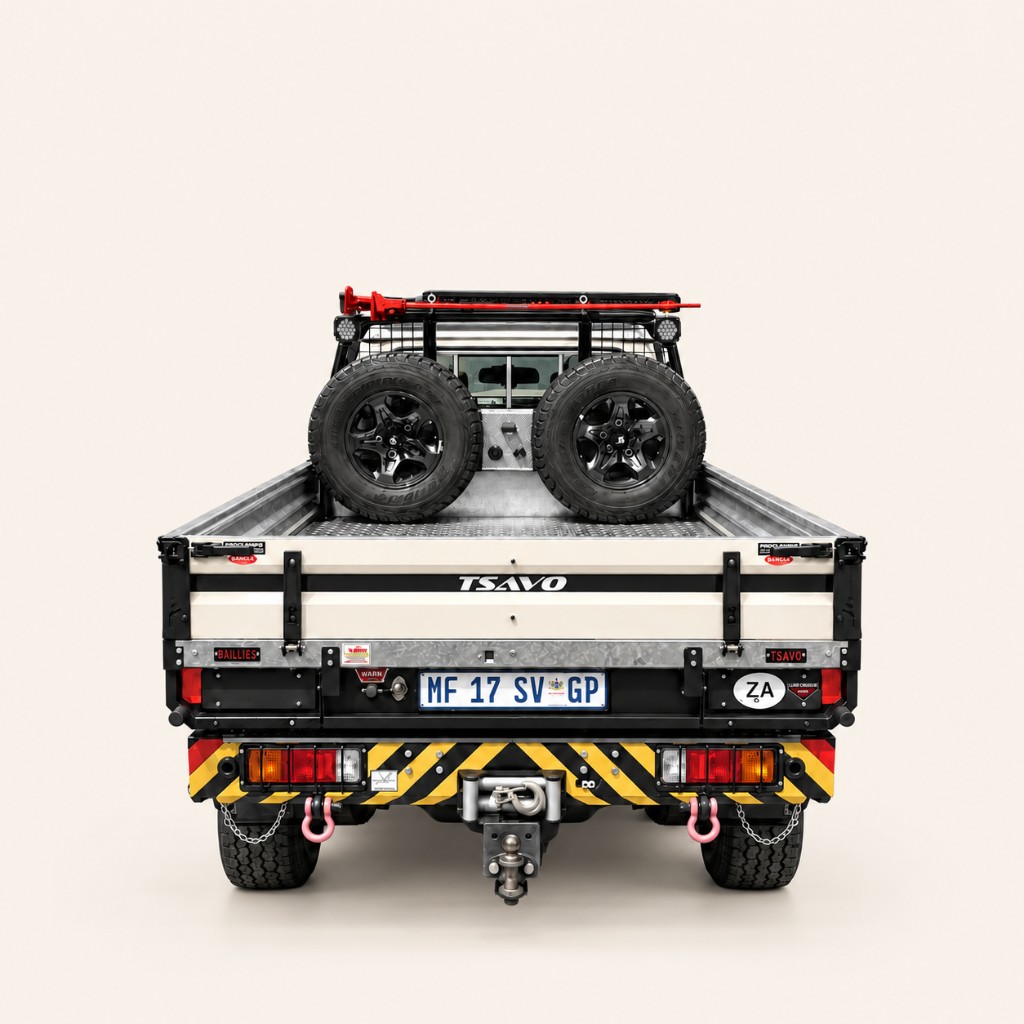 Tsavo trayback rear view